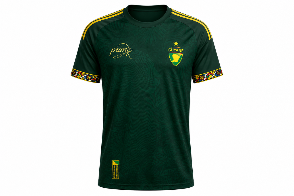 Maillot Guyane - Avec Flocage